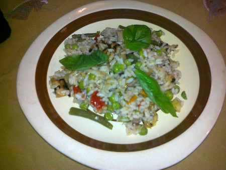 Fantasia di riso alle verdure